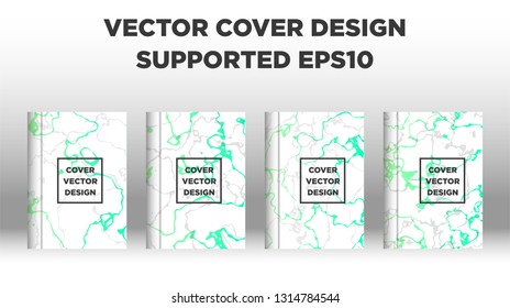 Mixture of acrylic paints. Liquid marble texture. Fluid art. Applicable for design cover, presentation, invitation, flyer, annual report, poster and business card, desing packaging - Vector