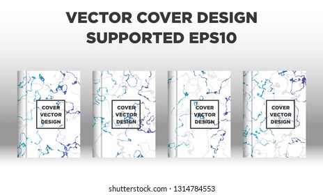 Mixture of acrylic paints. Liquid marble texture. Fluid art. Applicable for design cover, presentation, invitation, flyer, annual report, poster and business card, desing packaging - Vector
