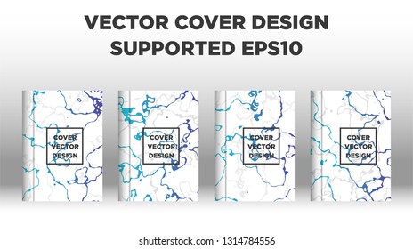 Mixture of acrylic paints. Liquid marble texture. Fluid art. Applicable for design cover, presentation, invitation, flyer, annual report, poster and business card, desing packaging - Vector