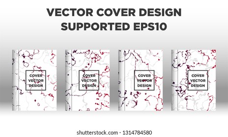 Mixture of acrylic paints. Liquid marble texture. Fluid art. Applicable for design cover, presentation, invitation, flyer, annual report, poster and business card, desing packaging - Vector