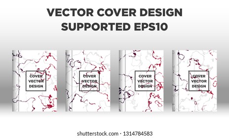 Mixture of acrylic paints. Liquid marble texture. Fluid art. Applicable for design cover, presentation, invitation, flyer, annual report, poster and business card, desing packaging - Vector