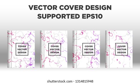 Mixture of acrylic paints. Liquid marble texture. Fluid art. Applicable for design cover, presentation, invitation, flyer, annual report, poster and business card, desing packaging - Vector