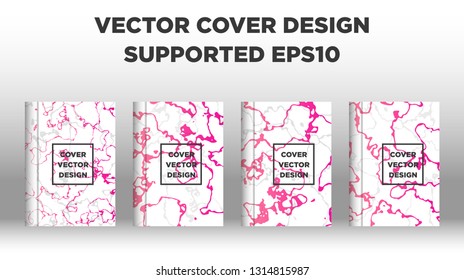 Mixture of acrylic paints. Liquid marble texture. Fluid art. Applicable for design cover, presentation, invitation, flyer, annual report, poster and business card, desing packaging - Vector