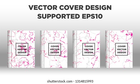 Mixture of acrylic paints. Liquid marble texture. Fluid art. Applicable for design cover, presentation, invitation, flyer, annual report, poster and business card, desing packaging - Vector