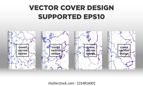 Mixture of acrylic paints. Liquid marble texture. Fluid art. Applicable for design cover, presentation, invitation, flyer, annual report, poster and business card, desing packaging - Vector