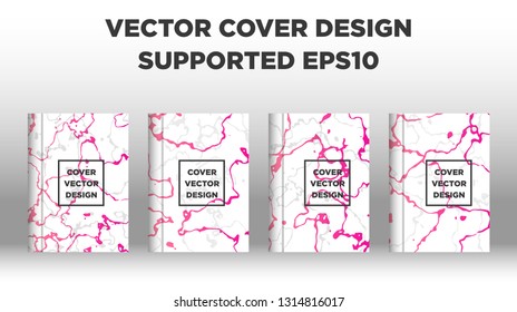 Mixture of acrylic paints. Liquid marble texture. Fluid art. Applicable for design cover, presentation, invitation, flyer, annual report, poster and business card, desing packaging - Vector