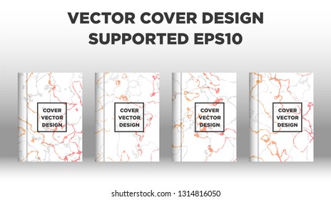 Mixture of acrylic paints. Liquid marble texture. Fluid art. Applicable for design cover, presentation, invitation, flyer, annual report, poster and business card, desing packaging - Vector
