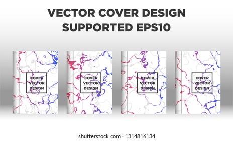 Mixture of acrylic paints. Liquid marble texture. Fluid art. Applicable for design cover, presentation, invitation, flyer, annual report, poster and business card, desing packaging - Vector