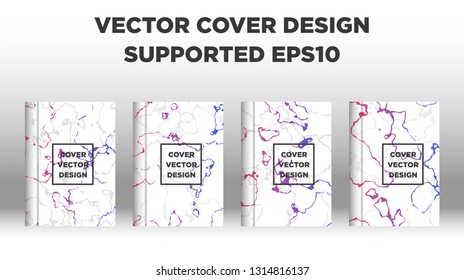 Mixture of acrylic paints. Liquid marble texture. Fluid art. Applicable for design cover, presentation, invitation, flyer, annual report, poster and business card, desing packaging - Vector