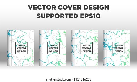 Mixture of acrylic paints. Liquid marble texture. Fluid art. Applicable for design cover, presentation, invitation, flyer, annual report, poster and business card, desing packaging - Vector
