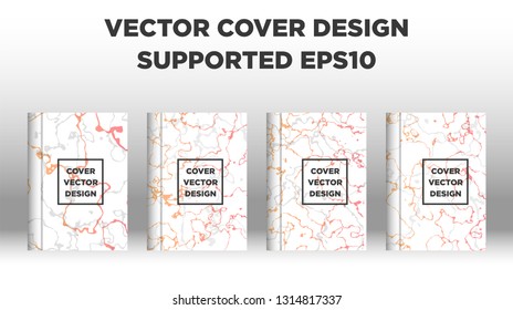Mixture of acrylic paints. Liquid marble texture. Fluid art. Applicable for design cover, presentation, invitation, flyer, annual report, poster and business card, desing packaging - Vector
