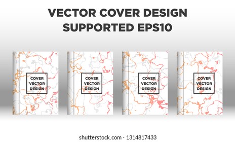 Mixture of acrylic paints. Liquid marble texture. Fluid art. Applicable for design cover, presentation, invitation, flyer, annual report, poster and business card, desing packaging - Vector