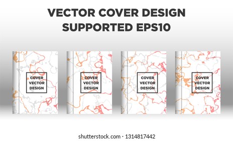 Mixture of acrylic paints. Liquid marble texture. Fluid art. Applicable for design cover, presentation, invitation, flyer, annual report, poster and business card, desing packaging - Vector