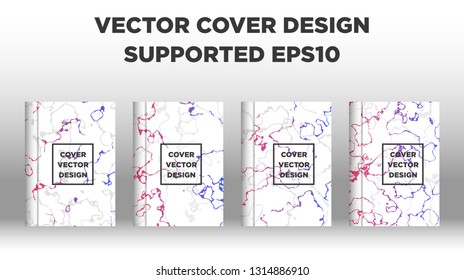 Mixture of acrylic paints. Liquid marble texture. Fluid art. Applicable for design cover, presentation, invitation, flyer, annual report, poster and business card, desing packaging - Vector