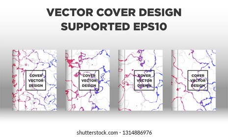 Mixture of acrylic paints. Liquid marble texture. Fluid art. Applicable for design cover, presentation, invitation, flyer, annual report, poster and business card, desing packaging - Vector