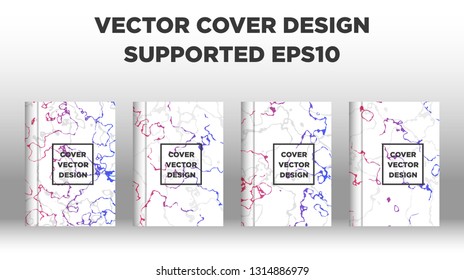 Mixture of acrylic paints. Liquid marble texture. Fluid art. Applicable for design cover, presentation, invitation, flyer, annual report, poster and business card, desing packaging - Vector