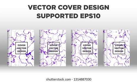 Mixture of acrylic paints. Liquid marble texture. Fluid art. Applicable for design cover, presentation, invitation, flyer, annual report, poster and business card, desing packaging - Vector
