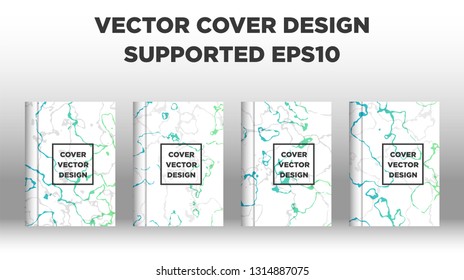 Mixture of acrylic paints. Liquid marble texture. Fluid art. Applicable for design cover, presentation, invitation, flyer, annual report, poster and business card, desing packaging - Vector