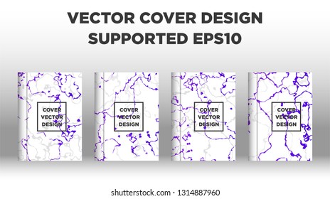 Mixture of acrylic paints. Liquid marble texture. Fluid art. Applicable for design cover, presentation, invitation, flyer, annual report, poster and business card, desing packaging - Vector