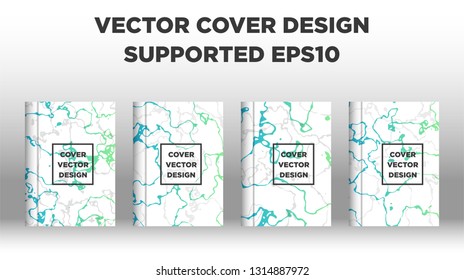 Mixture of acrylic paints. Liquid marble texture. Fluid art. Applicable for design cover, presentation, invitation, flyer, annual report, poster and business card, desing packaging - Vector