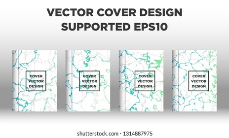 Mixture of acrylic paints. Liquid marble texture. Fluid art. Applicable for design cover, presentation, invitation, flyer, annual report, poster and business card, desing packaging - Vector