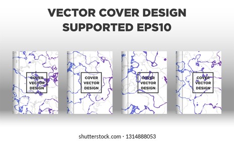 Mixture of acrylic paints. Liquid marble texture. Fluid art. Applicable for design cover, presentation, invitation, flyer, annual report, poster and business card, desing packaging - Vector