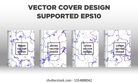 Mixture of acrylic paints. Liquid marble texture. Fluid art. Applicable for design cover, presentation, invitation, flyer, annual report, poster and business card, desing packaging - Vector