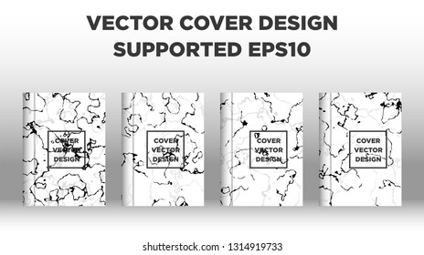 Mixture of acrylic paints. Liquid marble texture. Fluid art. Applicable for design cover, presentation, invitation, flyer, annual report, poster and business card, desing packaging - Vector