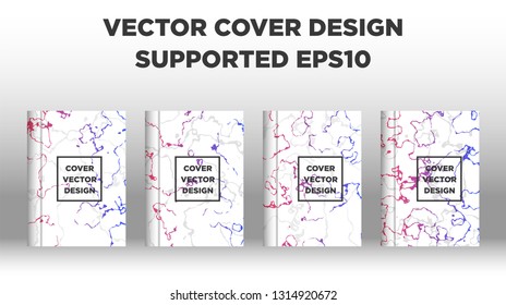 Mixture of acrylic paints. Liquid marble texture. Fluid art. Applicable for design cover, presentation, invitation, flyer, annual report, poster, desing packaging. Modern artwork - Vector
