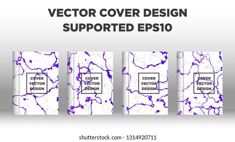 Mixture of acrylic paints. Liquid marble texture. Fluid art. Applicable for design cover, presentation, invitation, flyer, annual report, poster, desing packaging. Modern artwork - Vector

