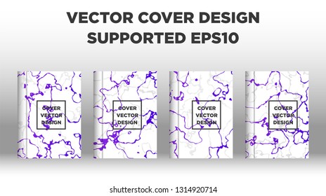 Mixture of acrylic paints. Liquid marble texture. Fluid art. Applicable for design cover, presentation, invitation, flyer, annual report, poster, desing packaging. Modern artwork - Vector
