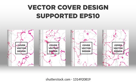 Mixture of acrylic paints. Liquid marble texture. Fluid art. Applicable for design cover, presentation, invitation, flyer, annual report, poster, desing packaging. Modern artwork - Vector
