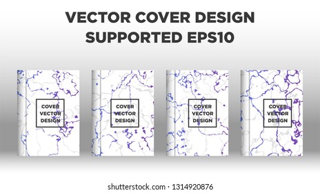 Mixture of acrylic paints. Liquid marble texture. Fluid art. Applicable for design cover, presentation, invitation, flyer, annual report, poster, desing packaging. Modern artwork - Vector
