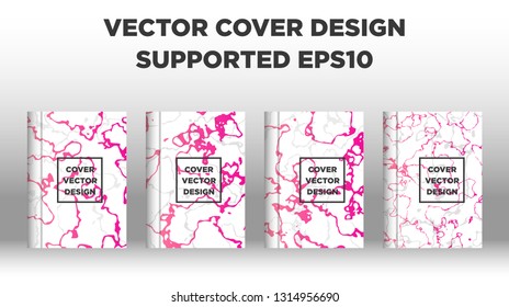 Mixture of acrylic paints. Liquid marble texture. Fluid art. Applicable for design cover, presentation, invitation, flyer, annual report, poster and business card, desing packaging - Vector