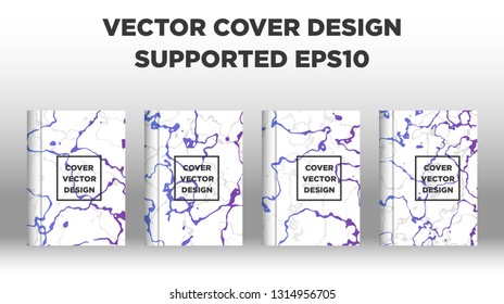 Mixture of acrylic paints. Liquid marble texture. Fluid art. Applicable for design cover, presentation, invitation, flyer, annual report, poster and business card, desing packaging - Vector
