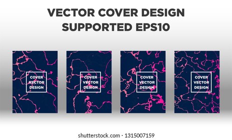 Mixture of acrylic paints. Liquid marble texture. Fluid art. Applicable for design cover, presentation, invitation, flyer, annual report, poster and business card, desing packaging - Vector