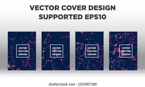 Mixture of acrylic paints. Liquid marble texture. Fluid art. Applicable for design cover, presentation, invitation, flyer, annual report, poster and business card, desing packaging - Vector