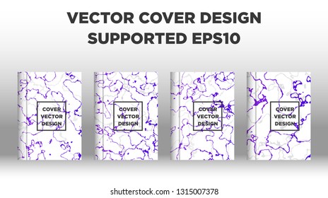 Mixture of acrylic paints. Liquid marble texture. Fluid art. Applicable for design cover, presentation, invitation, flyer, annual report, poster and business card, desing packaging - Vector