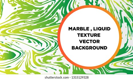 Mixture of acrylic paints. Liquid marble texture. Fluid art. Applicable for design cover, presentation, invitation, flyer, annual report, poster and business card, desing packaging - Vector