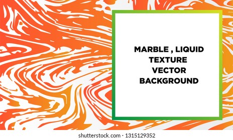 Mixture of acrylic paints. Liquid marble texture. Fluid art. Applicable for design cover, presentation, invitation, flyer, annual report, poster and business card, desing packaging - Vector
