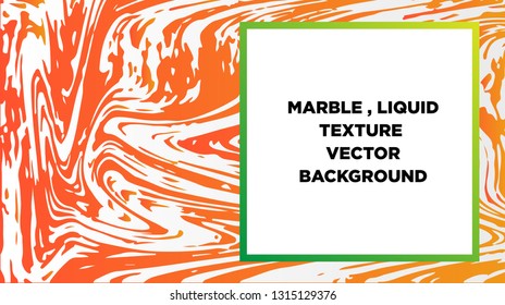 Mixture of acrylic paints. Liquid marble texture. Fluid art. Applicable for design cover, presentation, invitation, flyer, annual report, poster and business card, desing packaging - Vector