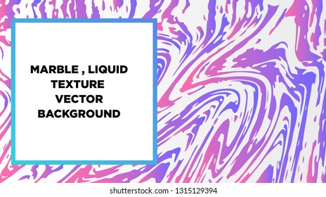 Mixture of acrylic paints. Liquid marble texture. Fluid art. Applicable for design cover, presentation, invitation, flyer, annual report, poster and business card, desing packaging - Vector