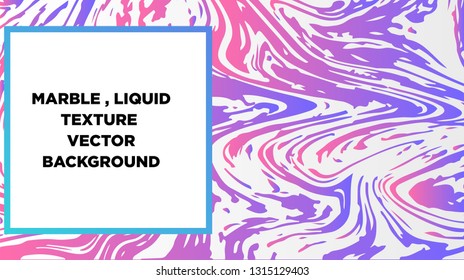 Mixture of acrylic paints. Liquid marble texture. Fluid art. Applicable for design cover, presentation, invitation, flyer, annual report, poster and business card, desing packaging - Vector