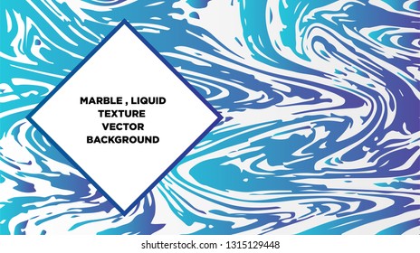 Mixture of acrylic paints. Liquid marble texture. Fluid art. Applicable for design cover, presentation, invitation, flyer, annual report, poster and business card, desing packaging - Vector