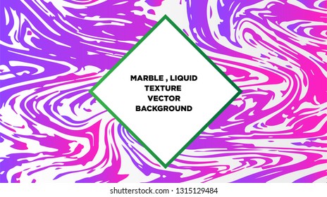 Mixture of acrylic paints. Liquid marble texture. Fluid art. Applicable for design cover, presentation, invitation, flyer, annual report, poster and business card, desing packaging - Vector