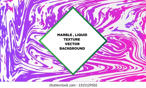 Mixture of acrylic paints. Liquid marble texture. Fluid art. Applicable for design cover, presentation, invitation, flyer, annual report, poster and business card, desing packaging - Vector