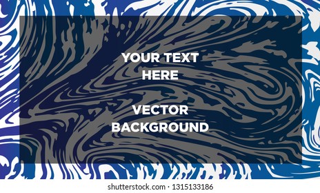 Mixture of acrylic paints. Liquid marble texture. Fluid art. Applicable for design cover, presentation, invitation, flyer, annual report, poster and business card, desing packaging - Vector