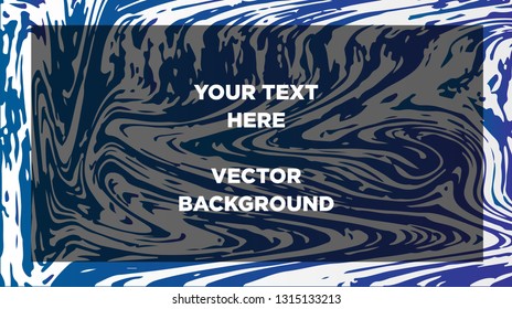 Mixture of acrylic paints. Liquid marble texture. Fluid art. Applicable for design cover, presentation, invitation, flyer, annual report, poster and business card, desing packaging - Vector