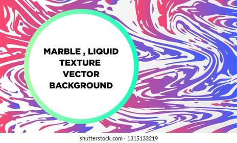 Mixture of acrylic paints. Liquid marble texture. Fluid art. Applicable for design cover, presentation, invitation, flyer, annual report, poster and business card, desing packaging - Vector