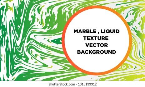 Mixture of acrylic paints. Liquid marble texture. Fluid art. Applicable for design cover, presentation, invitation, flyer, annual report, poster and business card, desing packaging - Vector